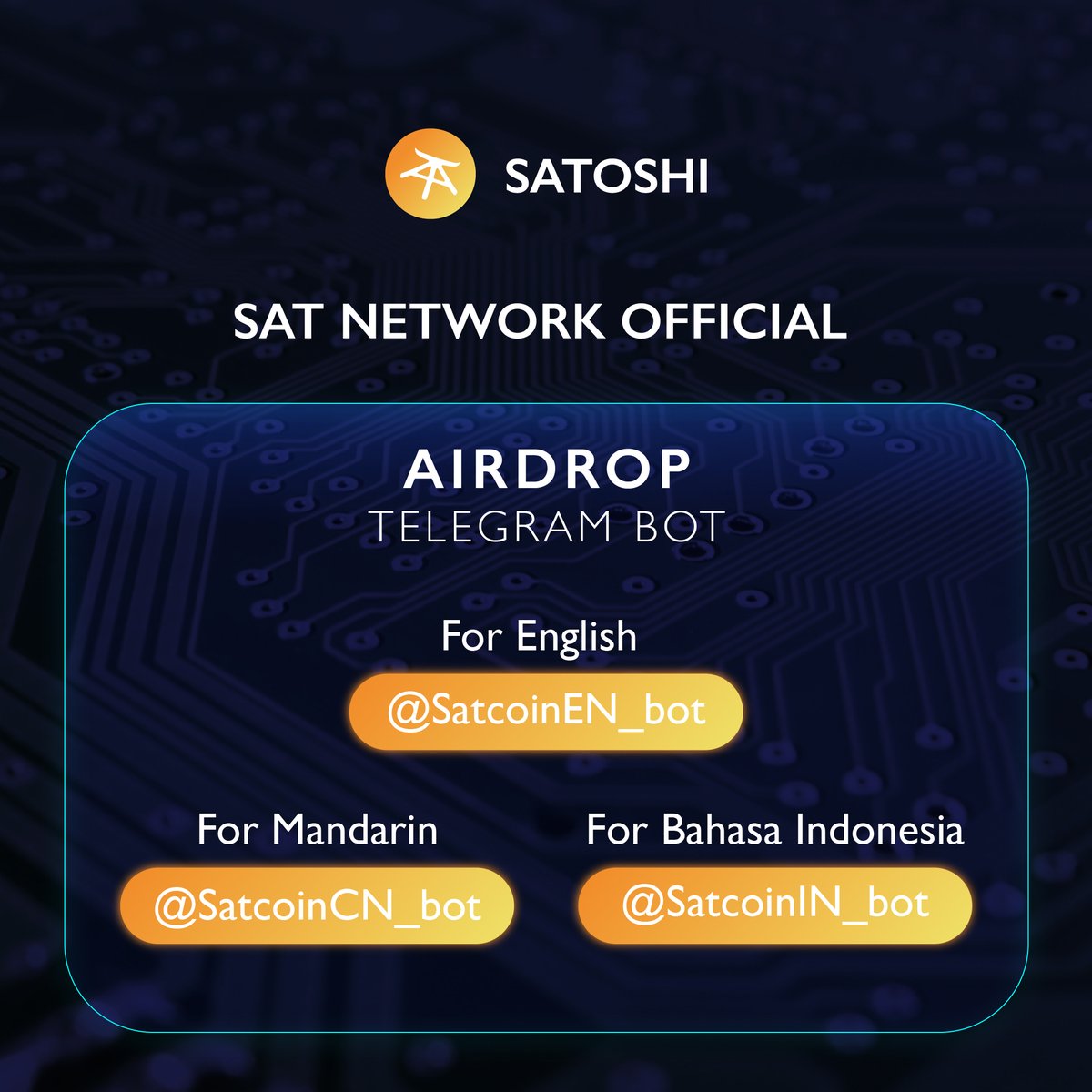 SAT Network tweet media