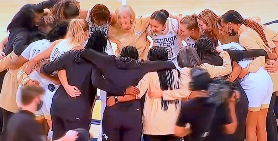 Prosultng's tweet photo. #GeorgiaTechWBB survives nail biter with ACC rival Florida State 68-64. Lead by Georgia Tech Lorela Cubaj 24 Pts and L. Lahtinen 18 Pts as Georgia Tech looks to stay tournament ready in the competitive ACC. https://t.co/7ioxocEGa9