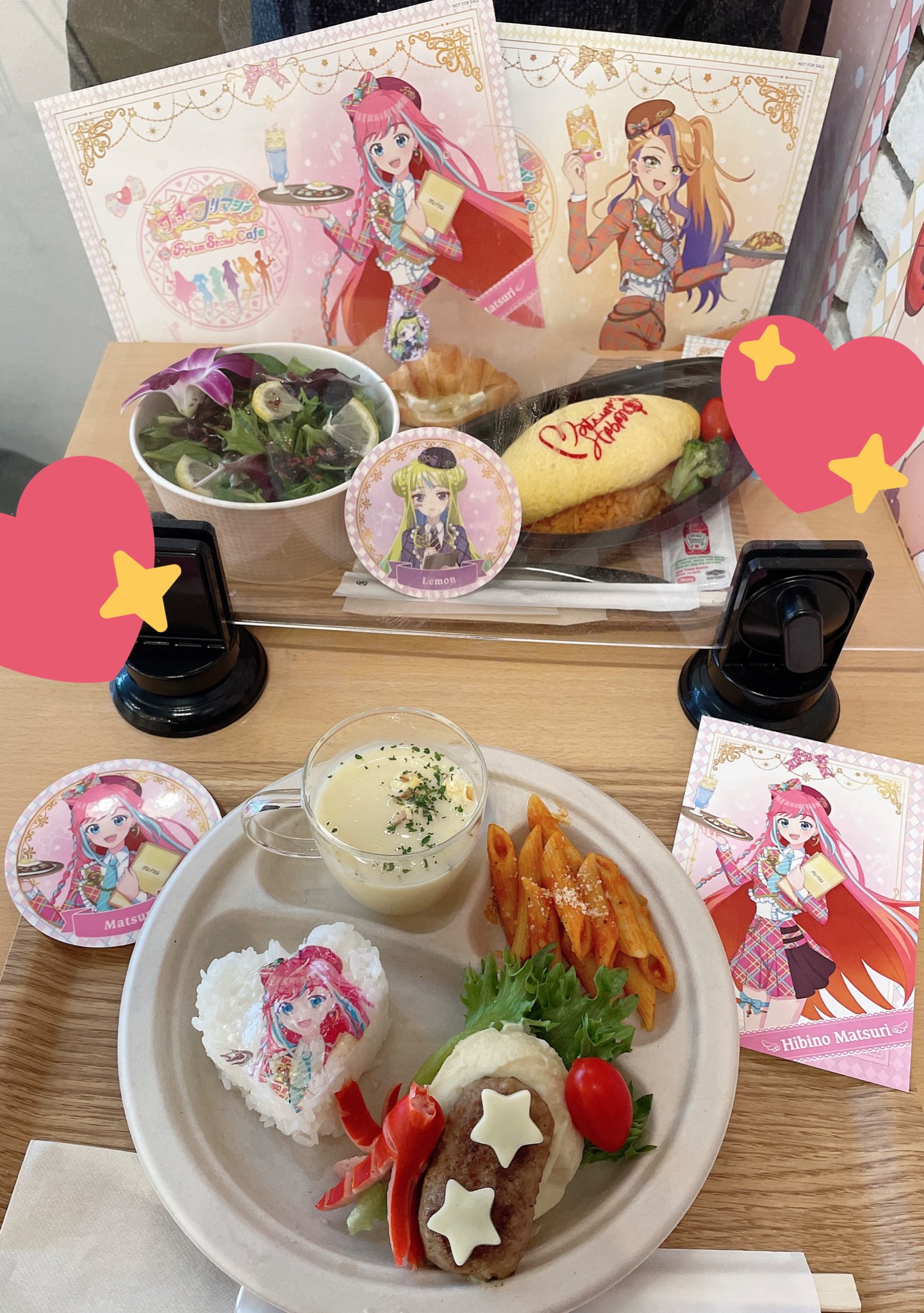Twitter 上的 市原えりさ 先日 プリズムストーンカフェ原宿店様にてワッチャプリマジ カフェ 楽しんできました プリマジの曲を聴きながら 推しに囲まれてワッチャ可愛いお食事をいただくしあわせな時間 美味しくて可愛くて最高です 16日まで ぜひ Twitter 上的 市原えりさ 先日 プリズムストーンカフェ原宿店様にてワッチャプリマジ カフェ 楽しんできました プリマジの曲を聴きながら 推しに囲まれてワッチャ可愛いお食事をいただくしあわせな時間 美味しくて可愛くて最高です 16日まで ぜひ