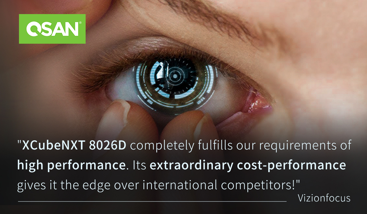 QSANstorage's tweet photo. 👀Vizionfocus is an international OEM manufacturer. To pursue production efficiency and quality, they chose the QSAN XN8026D All-Flash Storage. It provides up to 30,000 IOPs in 4k with 1ms latency!😎Check out how QSAN enhances their storage environment:https://t.co/TC3Pa116HA https://t.co/FWpi8HxXsy