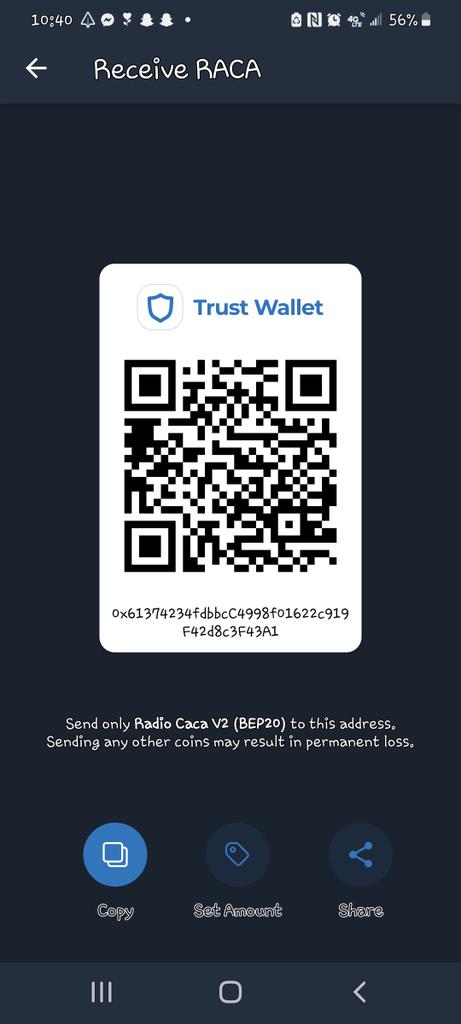 kizzy_berry's tweet photo. @RadioCacaV2 I'm following, notifications on, and I hope to receive some RACA!!!! https://t.co/3zjkIcIfqb