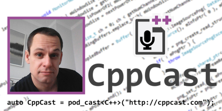 cppcast's tweet photo. Episode 332 of CppCast is live! In this episode @robwirving and @lefticus are joined by @winter_dev to talk about his #Cplusplus Compile Time Parser Generator! Listen Now! https://t.co/WXFSMy3jS2 https://t.co/dpO5aS6bsJ