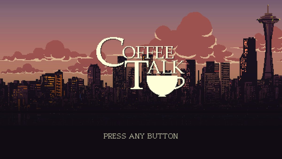 idreamofacnh's tweet photo. relaxing with a little Coffee Talk before bed #NintendoSwitch https://t.co/am3fC56cRD