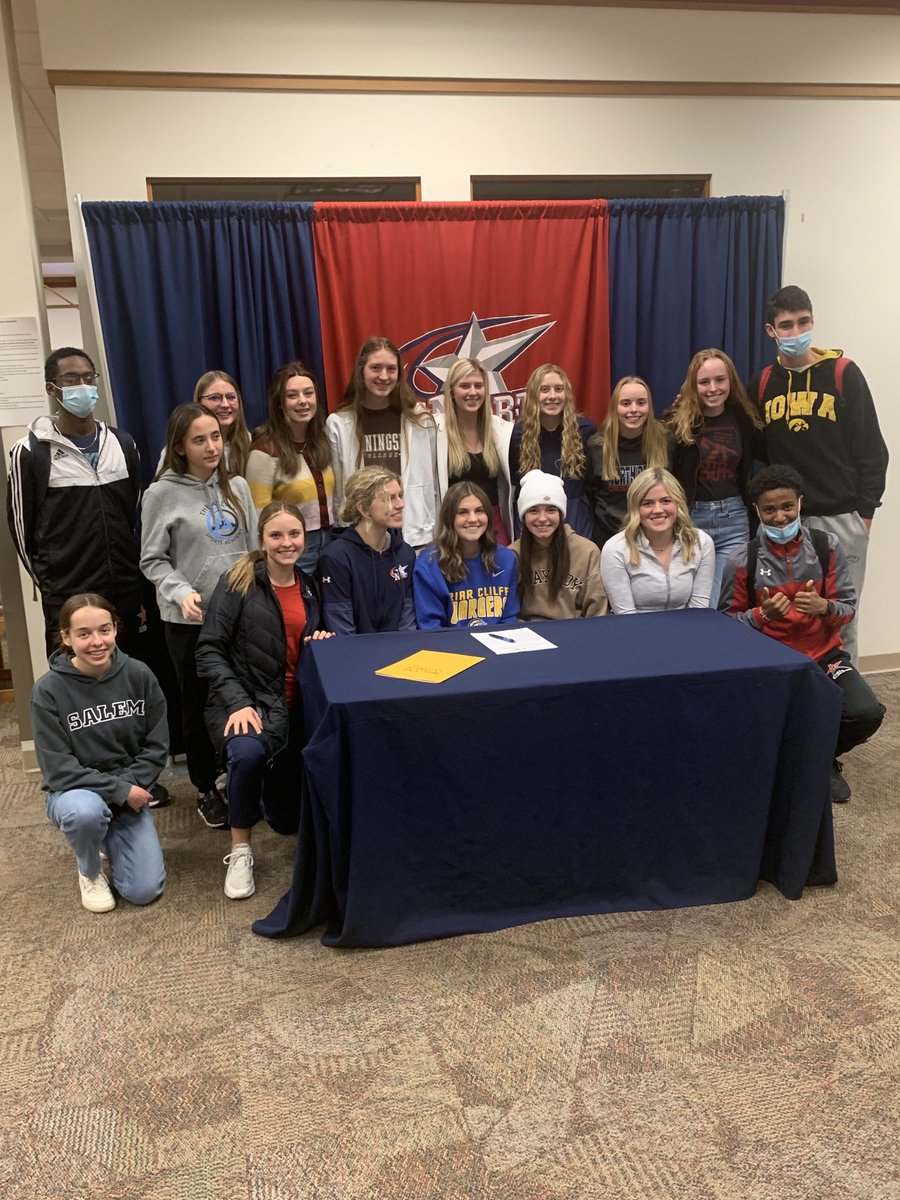 NHS_SCCSD's tweet photo. Congratulations to Avery Beller on signing with Briar Cliff University to continue her academics and volleyball and golf careers! https://t.co/UGvcf3Kt4C