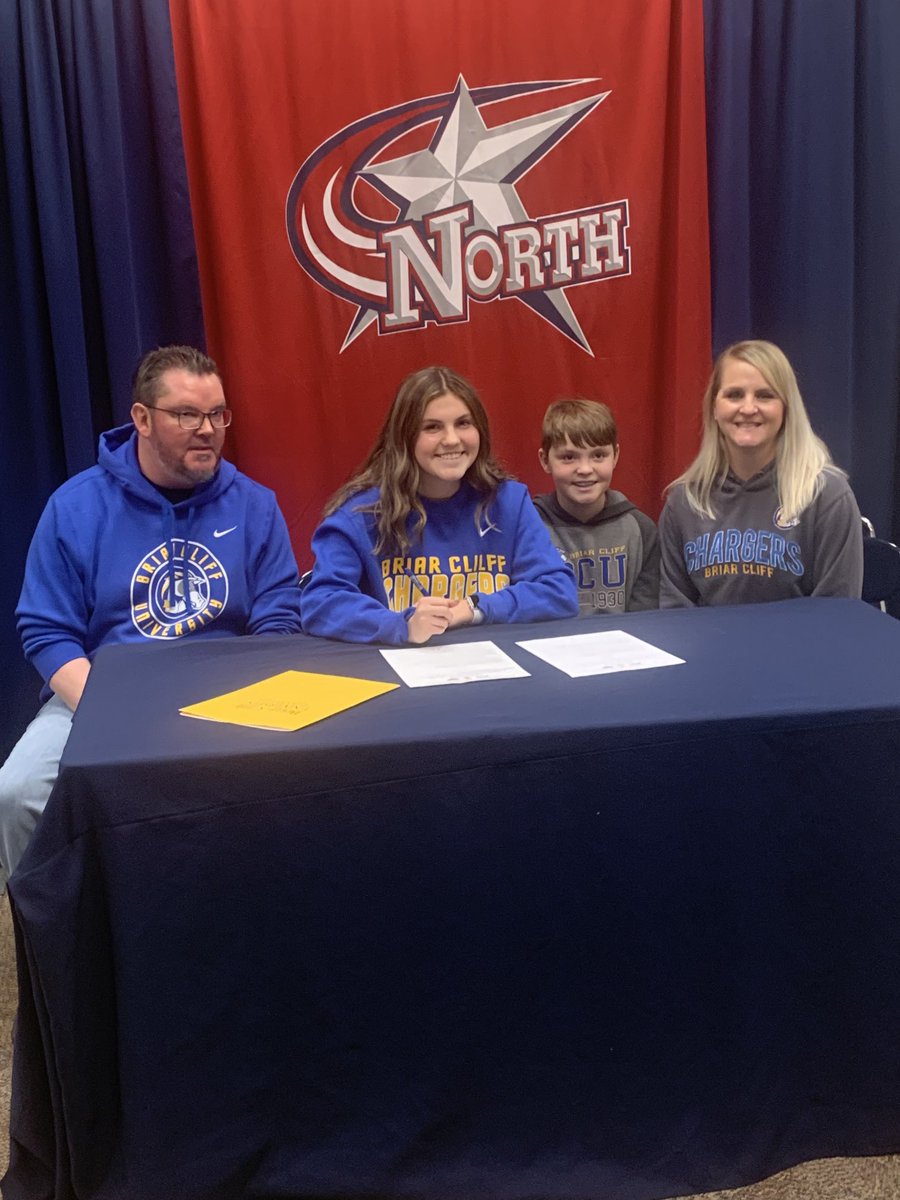 NHS_SCCSD's tweet photo. Congratulations to Avery Beller on signing with Briar Cliff University to continue her academics and volleyball and golf careers! https://t.co/UGvcf3Kt4C