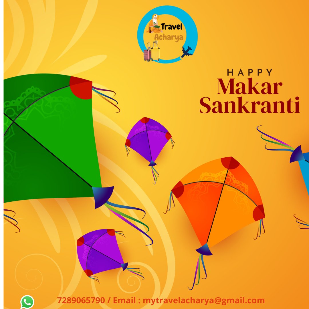 mytravelacharya's tweet photo. Happy Makar Sankranti to everyone https://t.co/0pQKiQD0Yh