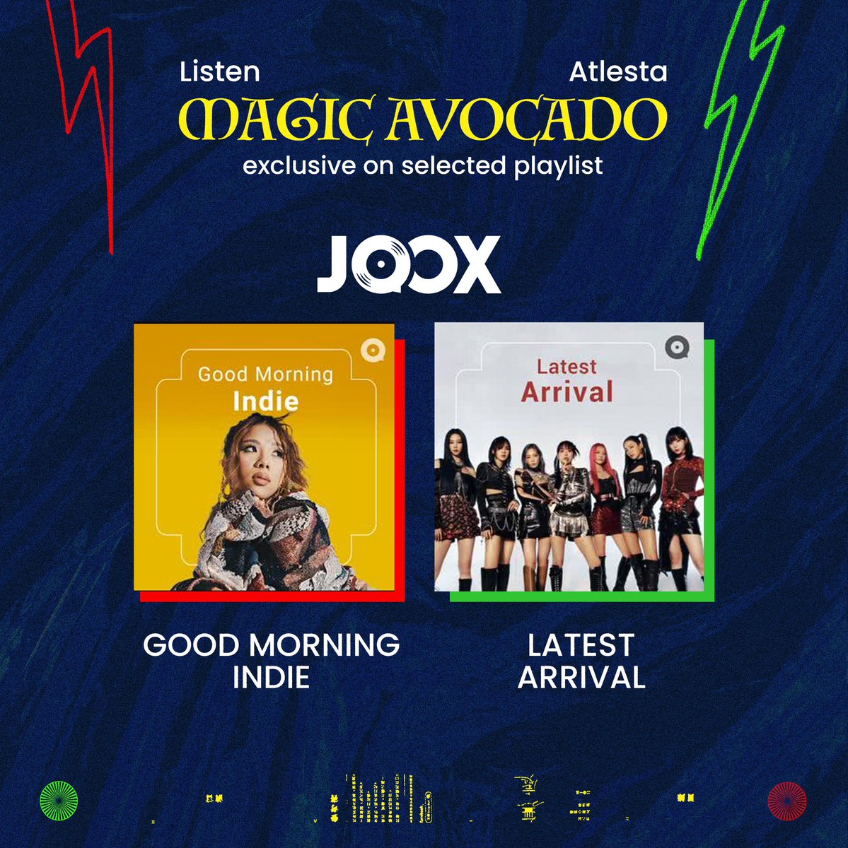Atlesta's tweet photo. thank you so much @AppleMusic @ressoidn @joox @SpotifyID β¨π₯β¨π₯ππ₯
#MagicAvocado https://t.co/Mx7PIIuAVo