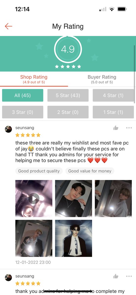 danisfea_'s tweet photo. My product on shopee where i use for checkout got deleted😭 so imma keep all the review here heheheee🥰
#SHEFEEDBACK https://t.co/ZrdQFPgN8t