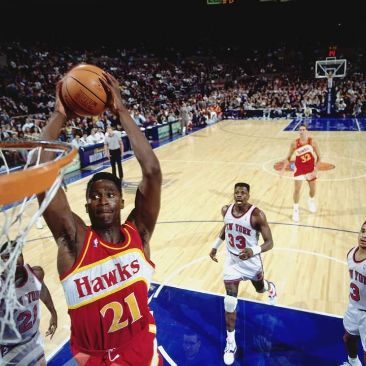 Happy belated birthday Dominique Wilkins.    