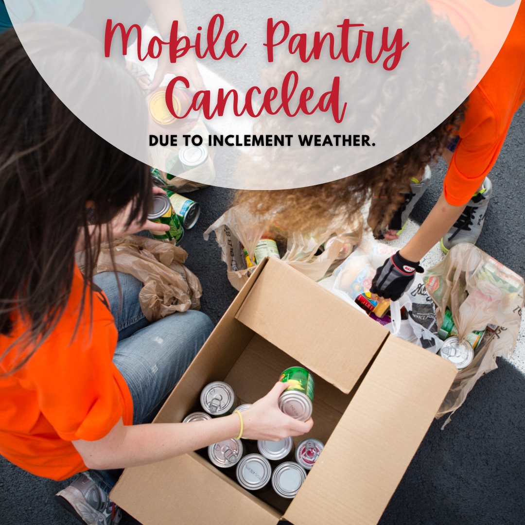 🚨Mobile Pantry Update🚨  
 
This Saturday’s mobile pantry has been canceled due to inclement weather.  The pantry will return on January 29.  You can sign up for mobile pantry slots on the member page.   
 
#mobilepantry #jlmemphis