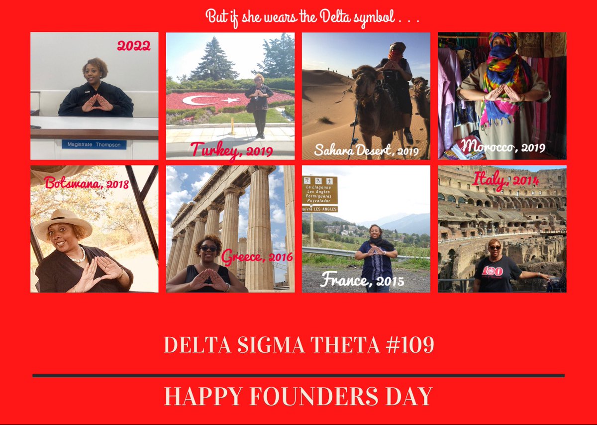 WhileAwayHours's tweet photo. Happy Founders Day to my amazing Sorors! #AOML #DST109 #j13 #1913 #deltasigmathetasororityinc #deltasigmatheta #ohtobeadeltagirl #whileawaythehours https://t.co/yjRsrGHwue
