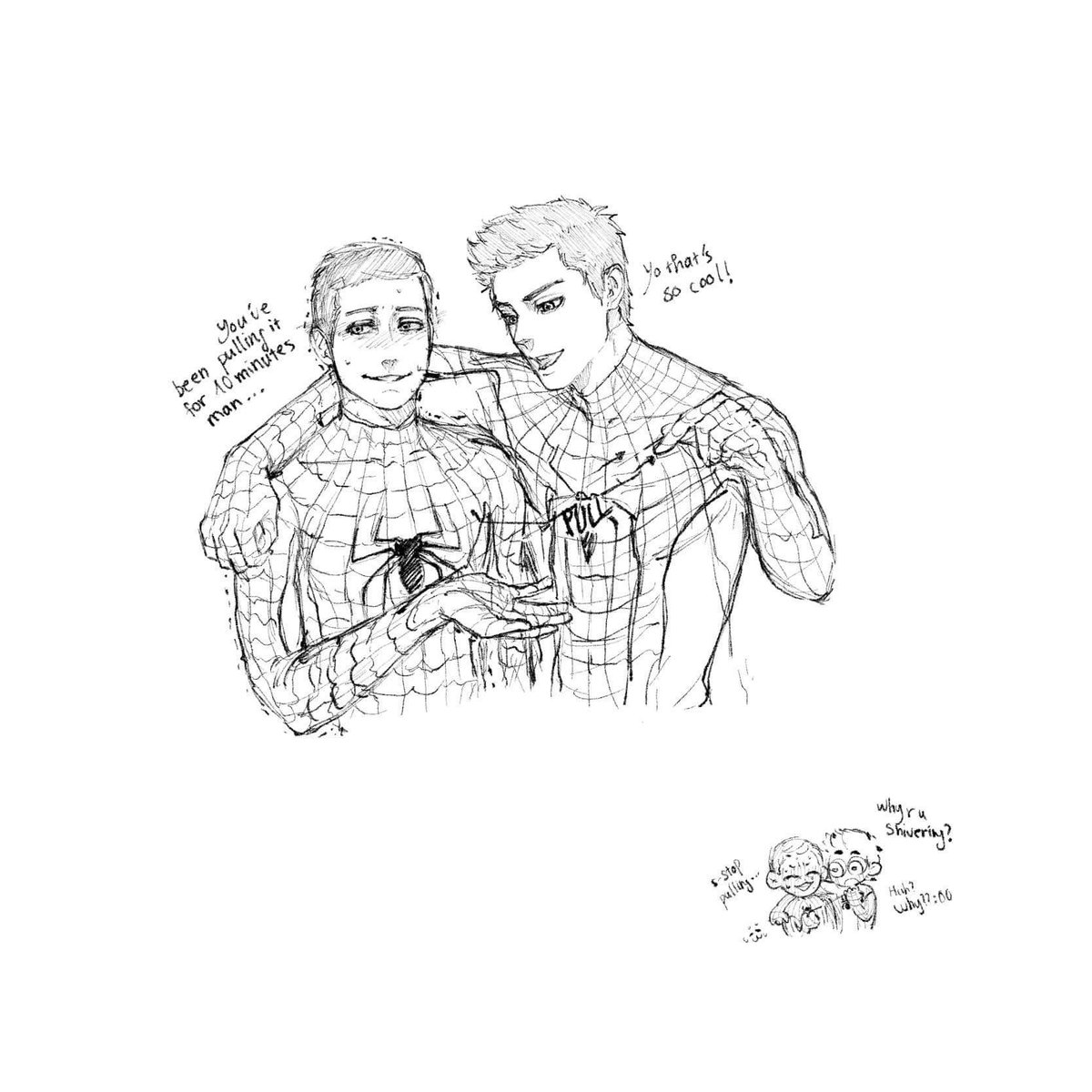 Xavierstars1016's tweet photo. #DoubleParker #Spiderman #Spideycest #PeterParker #SpidermanNoWayHome
Teasing Parker's wrist has become Peter's new hobby ( ͡° ͜ʖ ͡°)
A little gift from Nicotinamide https://t.co/paOx9pAylg