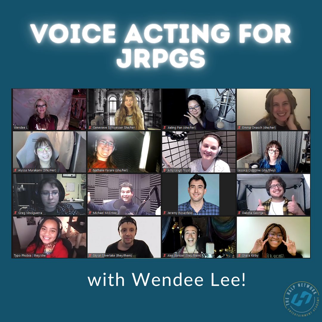 thehalpnetwork's tweet photo. Fantastic work from our students tonight! Thank you Wendee (@WendeeLeeVO) for your amazing advice and direction! Way to kick off the new year! https://t.co/3buxbZChN1