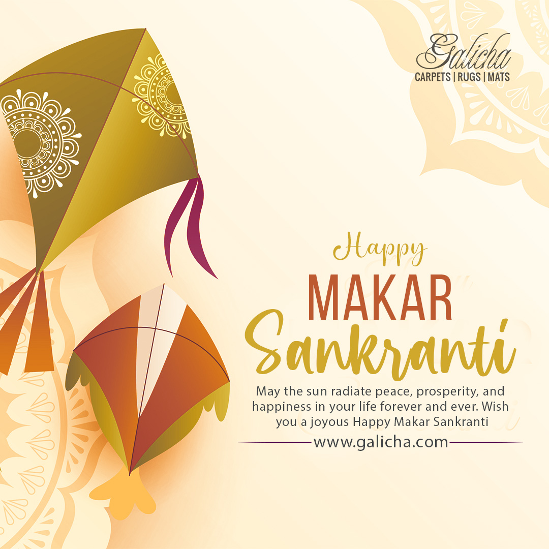 Galichacarpets's tweet photo. A beautiful, bright, and delighted day, sun entered makar to intense the ray. crop harvested to cheer the smiles, come together and enjoy the life. Happy #MakarSankranti! https://t.co/vE0WIlRH31