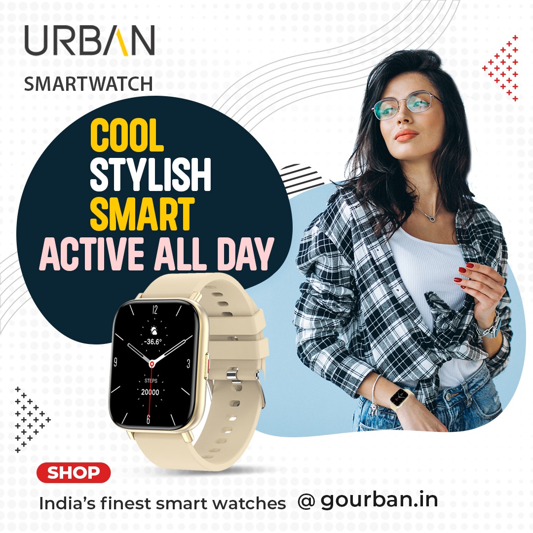InbaseIndia's tweet photo. URBAN SMARTWATCH 
Visit https://t.co/UKlBeQNo6F

Get the best of you with these ultimate features in your wrist. 

Innovative Design
Big Display
Full touch screen and many more.

#smartwatch #cool #stylish #activeallday #smartwearables #Inbaseindia #urban #urbansmartwatch https://t.co/jfImCUq1YG