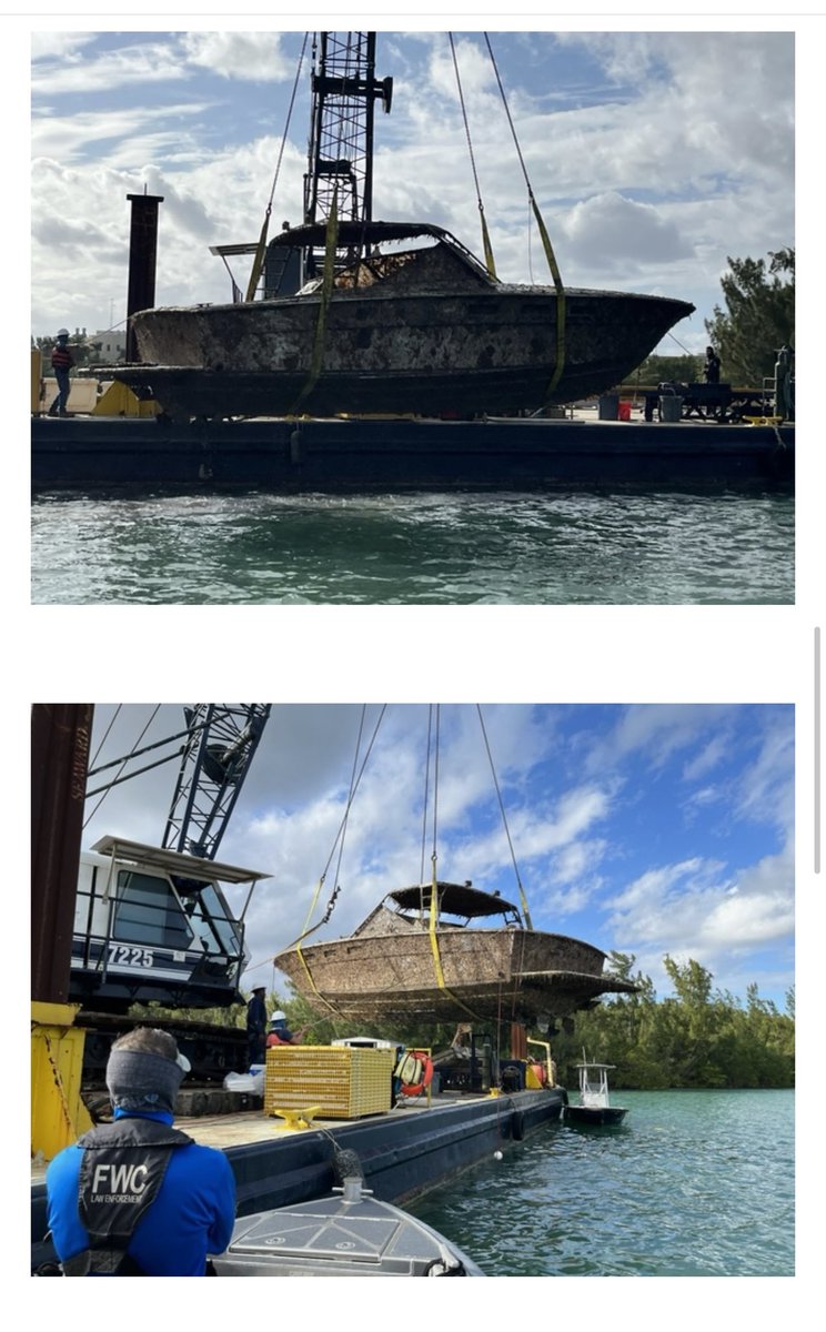 IleanaGarciaUSA's tweet photo. I’d like to thank @MyFWC constituents &amp; Senator Hutson 4 his work on 
derelict vessels, huge issue for our waterways in South Florida. Bill #SB606 #BoatingSafetyAct covers derelict vessels, owner title registration info, safety &amp; accountability #Miami @FLSenate #lovewhereyoulive https://t.co/fMEdV8P3h8