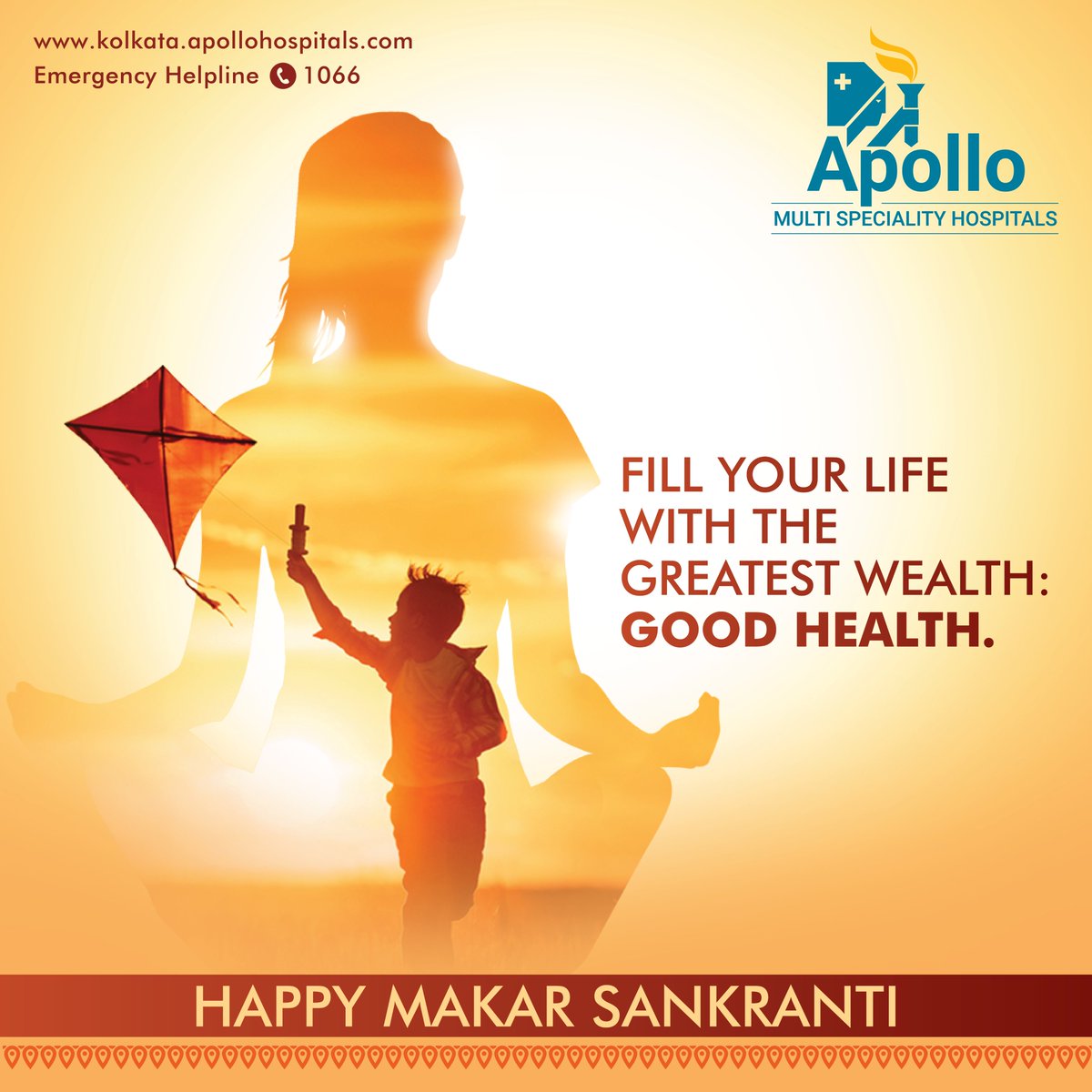 apollo_kolkata's tweet photo. Apollo Multispeciality Hospitals, Kolkata wishes everyone a very Happy Makar Sankranti.
#makarsankranti2022 #makarsankranti #medsolutions #healthcare #kolkata https://t.co/DuWRYfNyva