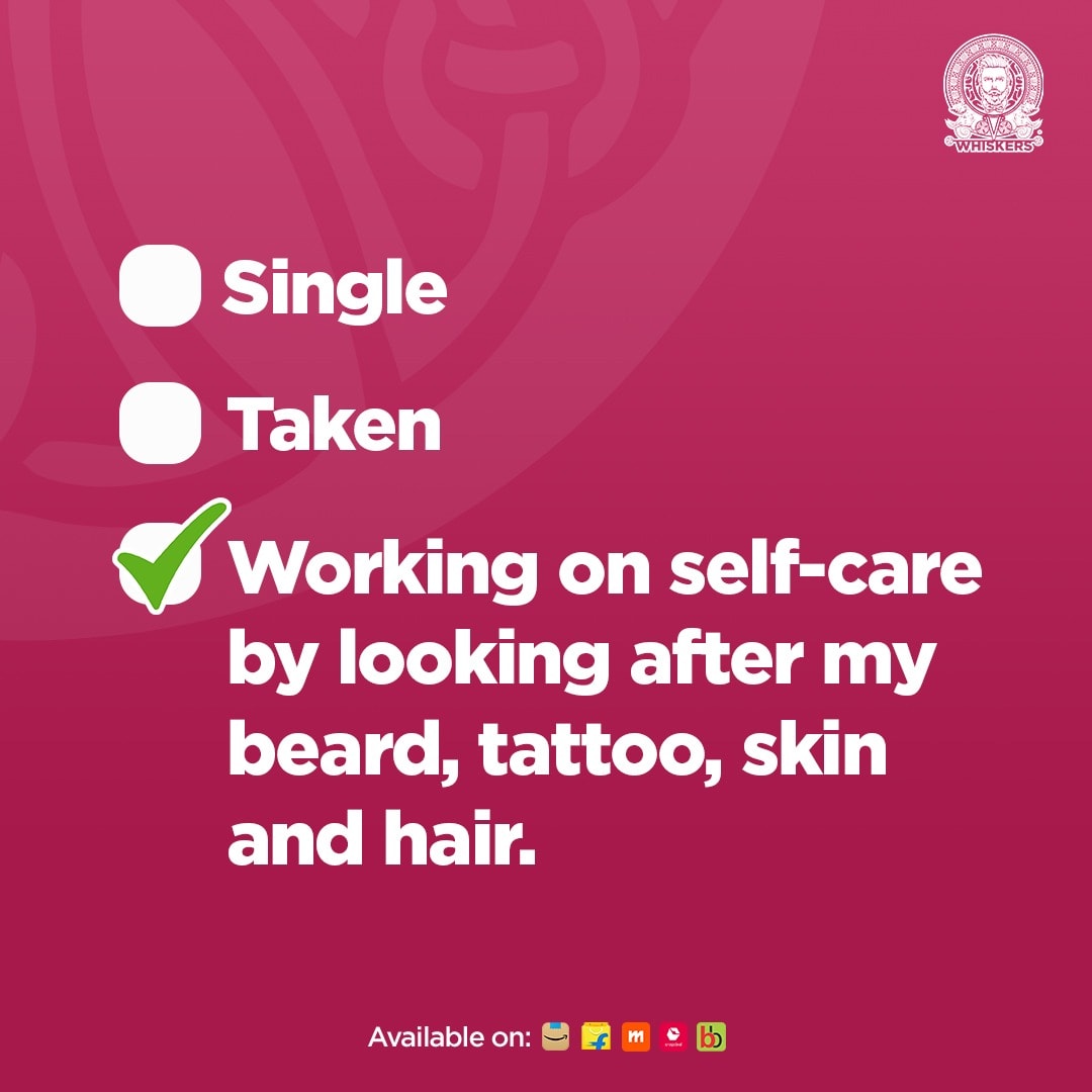 Keep your self-care game strong! 💯

#Whiskers #SelfCare #SelfGrooming #SelfLove #LoveYourself #FridayVibes #SelfCareMatters #SelfCareFirst