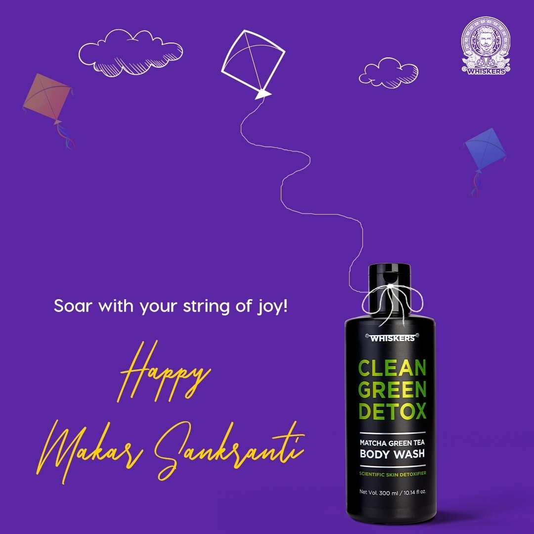 Welcome the spring, the new beginnings and soar into this occasion with Whiskers ✨
Happy #MakarSankranti 🪁 

#Whiskers #KiteFlying #MakarSankranti2022 #KiteFestival #FestiveVibes