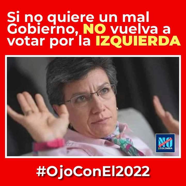 Charly687091790's tweet photo. @ClaudiaLopez https://t.co/pgeT2rmxXe