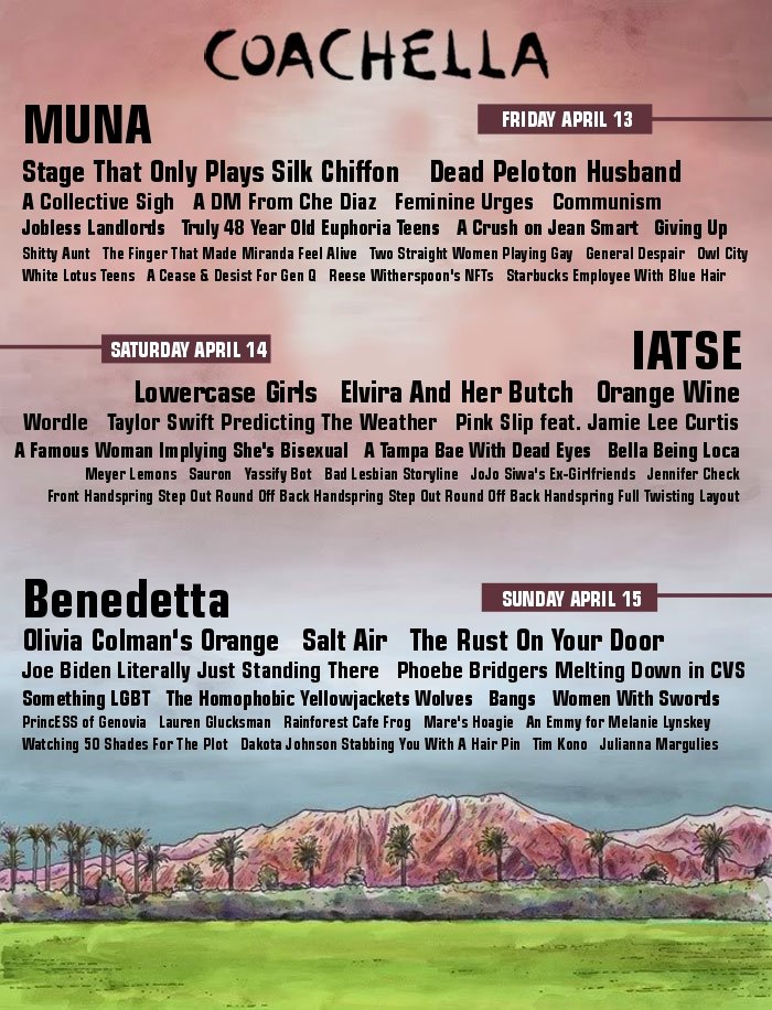 wait wtf should i go to coachella this year