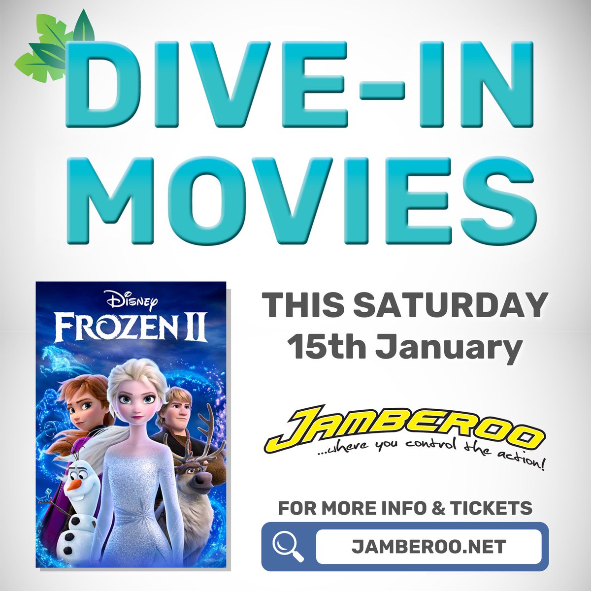 #Frozen2 - Free movie with entry to Jamberoo Action Park tomorrow - 15th January 2022