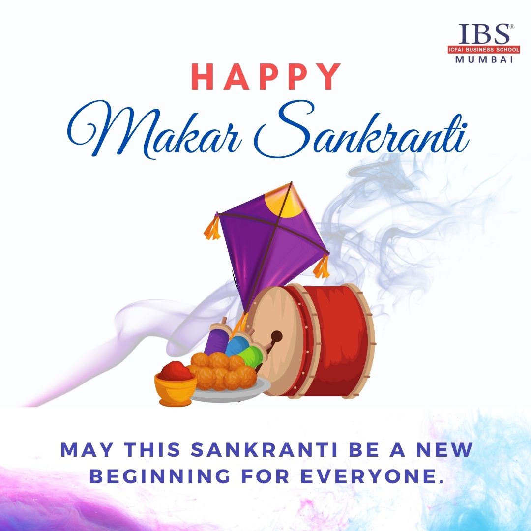 ibs_mumbai's tweet photo. May the first festival of the year helps you soar high with success, fill your life with sweetness.
IBS Mumbai wishes you a very Happy Makar Sankranti!
#MarkarSankranti #kitefestival #harvest #goodness #prosperity #colourful #ibsmumbai #ibsm #mbalife #icfai https://t.co/1Xi7yeqwZQ