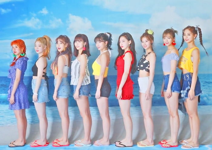 17- Mina's height is 163cm. Mina is the 4th shortest member or the