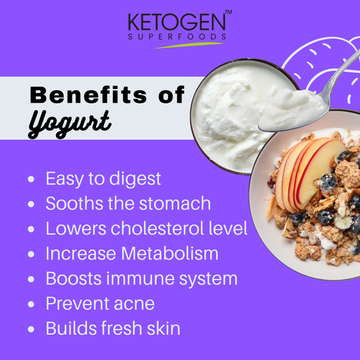 Ketogen Superfoods on Twitter "Yogurt is not only delicious and easy