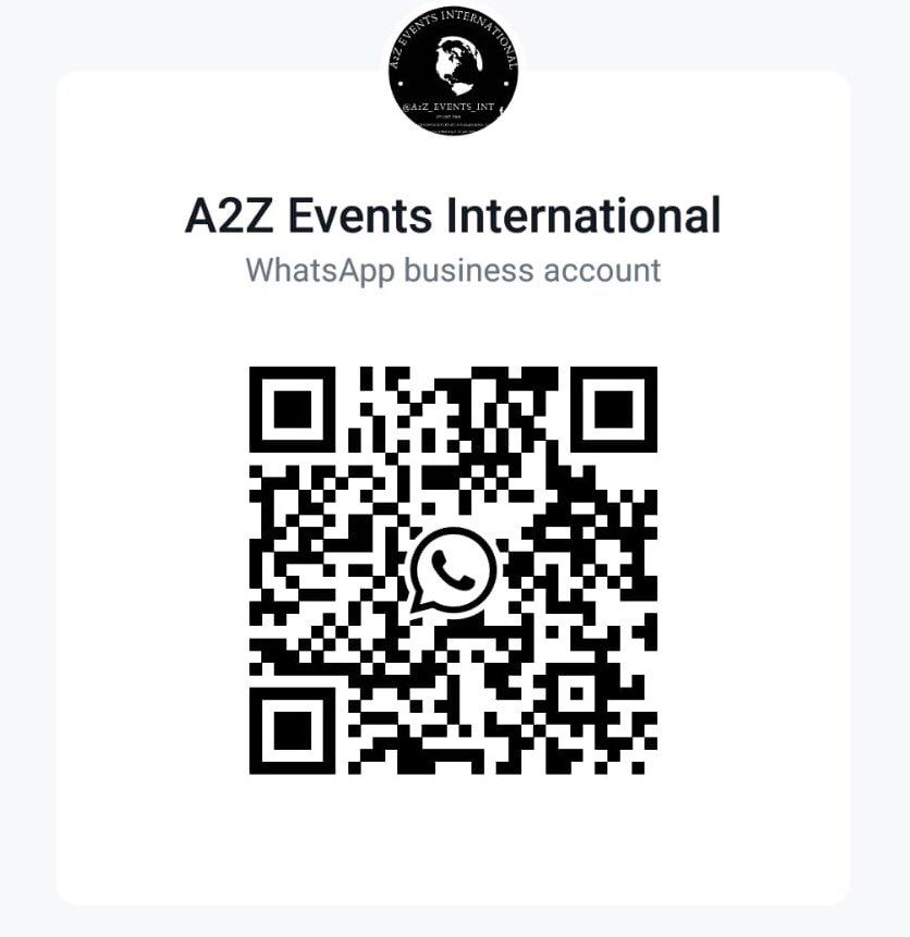 A2Z_Events_Int's tweet photo. Good day Family,

You can scan this code to start a WhatsApp chat with us.

Got an event coming up?
We’re your go to team to ensure you get only the best.

#a2zeats #a2zeventsinternational #convenientmeals #mealplanners #instafood #familymeals #lunchbox #lunchtime #healthyeating https://t.co/SpgAkH3enO
