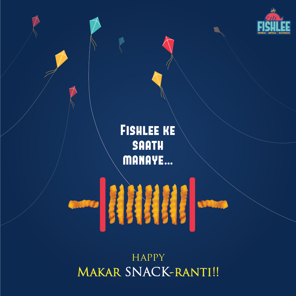 FishleeIndia's tweet photo. Mark the end of Winter and Celebrate the season of Harvest, with fresh and delicious meals handcrafted just for you, only at Fishlee.

Happy Makar Sankranti!

#Fishlee #FishFood #Burger #MakarSankranti #Sankranti2022 #Sankranti #Joy #FestiveMood #FestiveVibes https://t.co/Tvlp7eh4IA