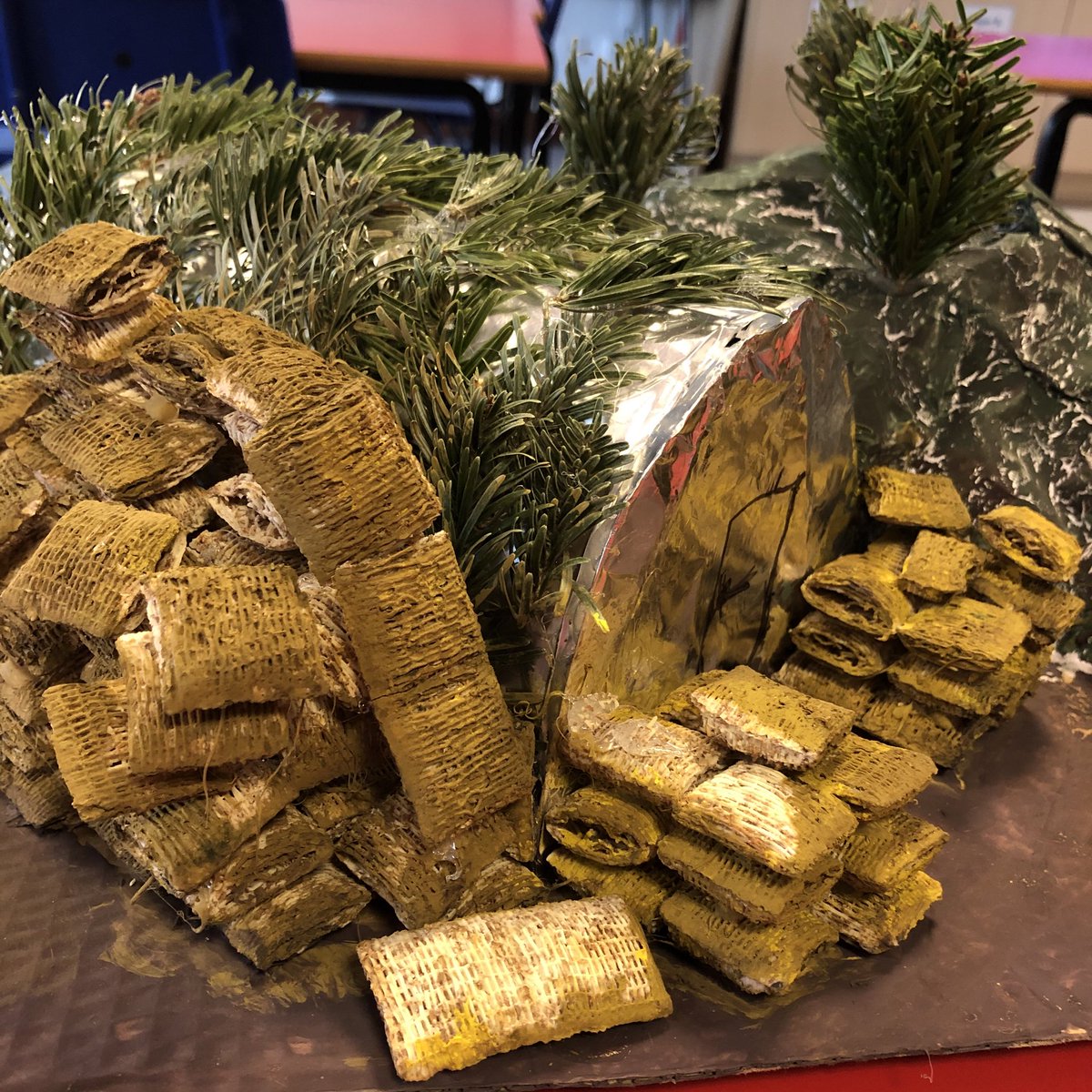 DLSjsyPrimary's tweet photo. Well done to #DLSYear5 who have been busy at home making their own models of Anderson air raid shelters for their new #DLSHistory topic of World War 2. https://t.co/OcGg2O9fpV