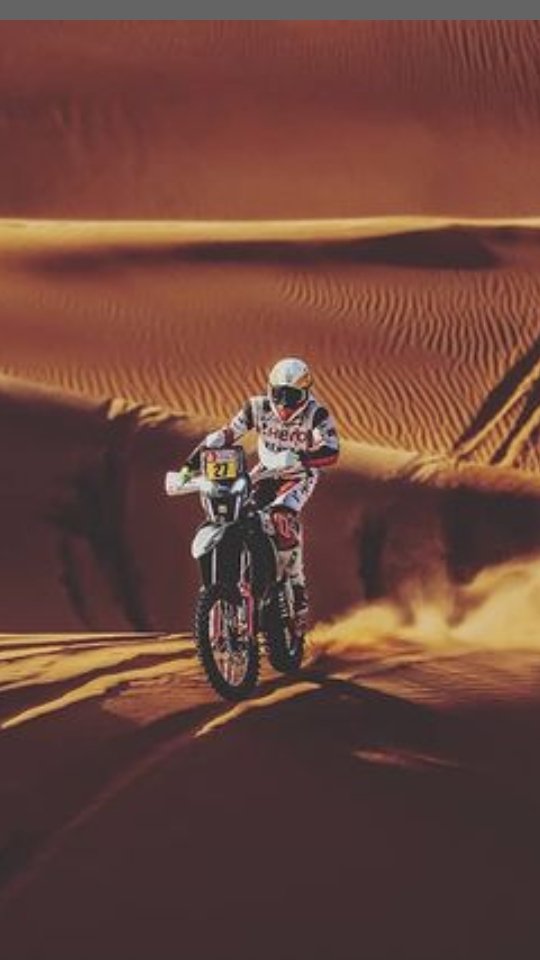 NewsMA2020's tweet photo. Joaquim Rodrigues finaliza el #Dakar2022 en el puesto 14 general. 
Gran trabajo del piloto de #Hero 

Ph ASO https://t.co/U5DpUtoaIV