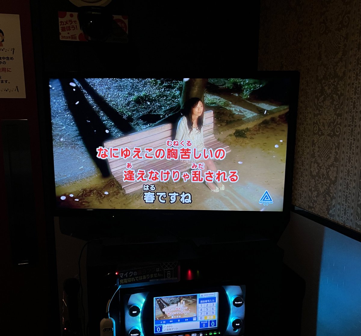 yami_gacchan's tweet photo. ひとりでカラオケに行って夜桜デートを歌いました
雅だねぇ〜〜 https://t.co/QZkUac2KvC
