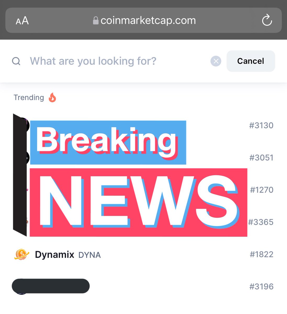 We’re giving away 10,000,000,000 #DYNA to 5 random followers!

💯Follow Me
🔁Retweet and Like.
💬Comment 
#DYNA

CMC TRENDING TOP 5 🚀