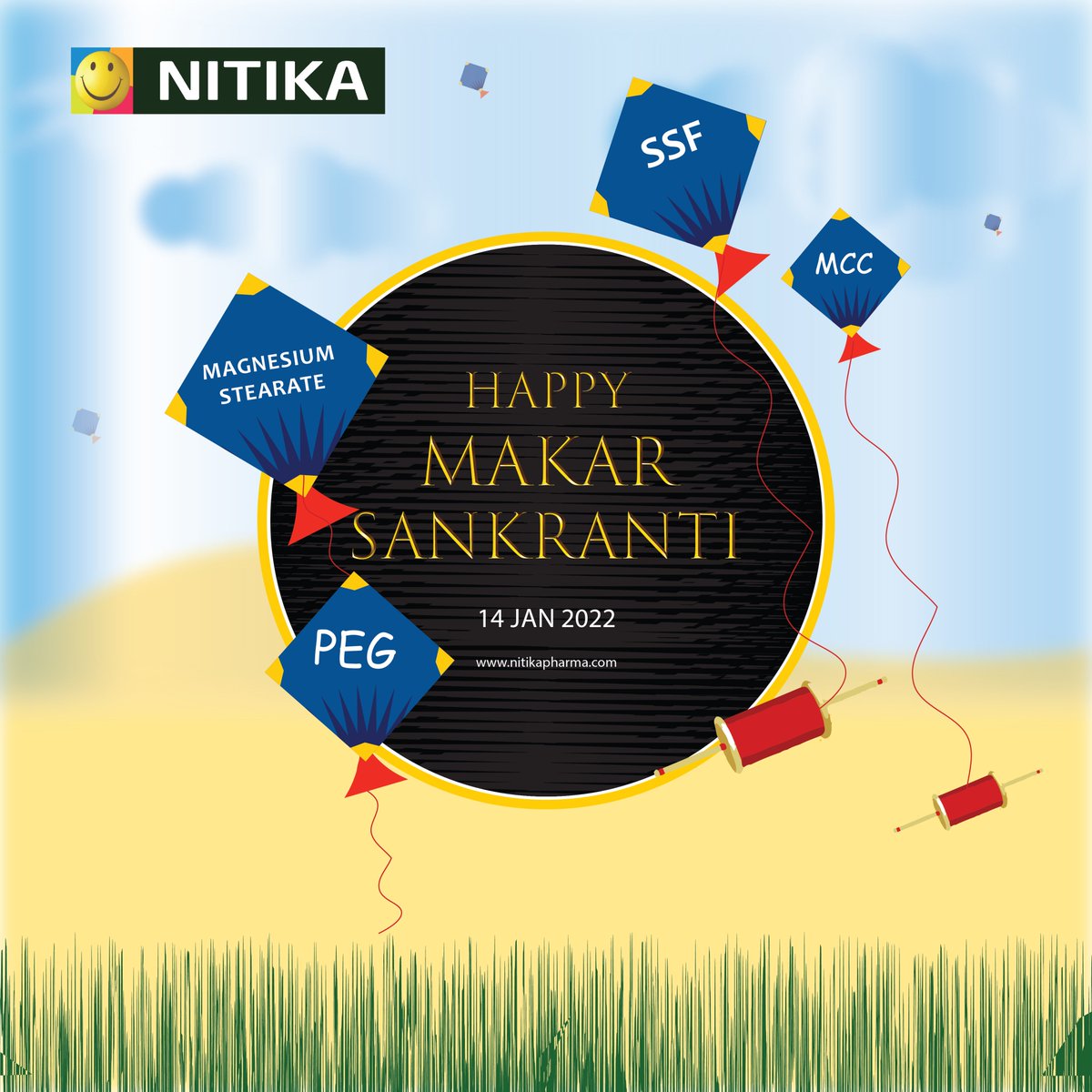 PharmaNitika's tweet photo. Happy Makar Sankranti! https://t.co/bmbDmUai5X
