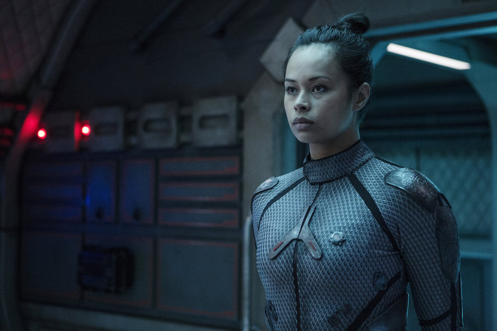 donisfinite's tweet photo. Can we have a spinoff about Bobbie's Martian Marine career? I want more of that character, and I'm not ready to let go of my crush just yet. #TheExpanse #TheExpanseFinale #FrankieAdams https://t.co/XkvMEJvSdY
