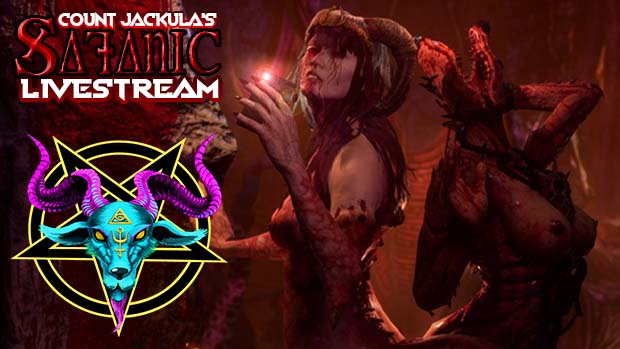 CountingJack's tweet photo. Hey everybody we are going to be talking to @TheeObscure on the Satanic Livestream https://t.co/s4TtTYdndC
#countjackula #satan #satanist #twitch #twitchstreamer #twitchaffiliate https://t.co/M3zTWzi4nZ