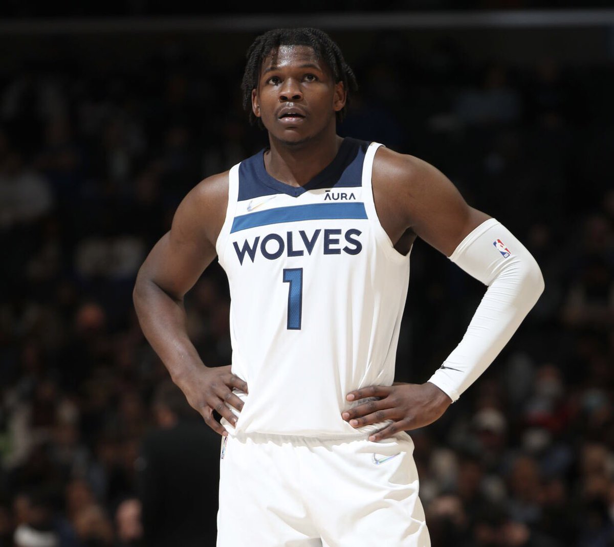 TheNBACentral's tweet image. Anthony Edwards over his last 10 games 

25.7 PPG
4.1 REB
3.8 AST
1.4 STL

50.0% FG
45.4% 3PT
86.1% FT

#NBAAllStar | #AnthonyEdwards