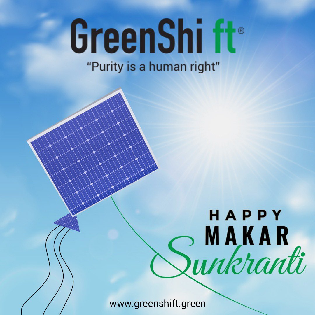 GreenShi_ft's tweet photo. Wishing you a very delightful Makar Sankranti with a sky full of kites and a life full of success.

#GreenShift #ChargeOnTheGo #MakarSankranti #HappyMakarSankranti #ElectricVehicle #EVcharger #Solarenergy #SwitchToElectric #ClimateChangeAwareness #SustainabilityGoals https://t.co/xKw7mlpR3g