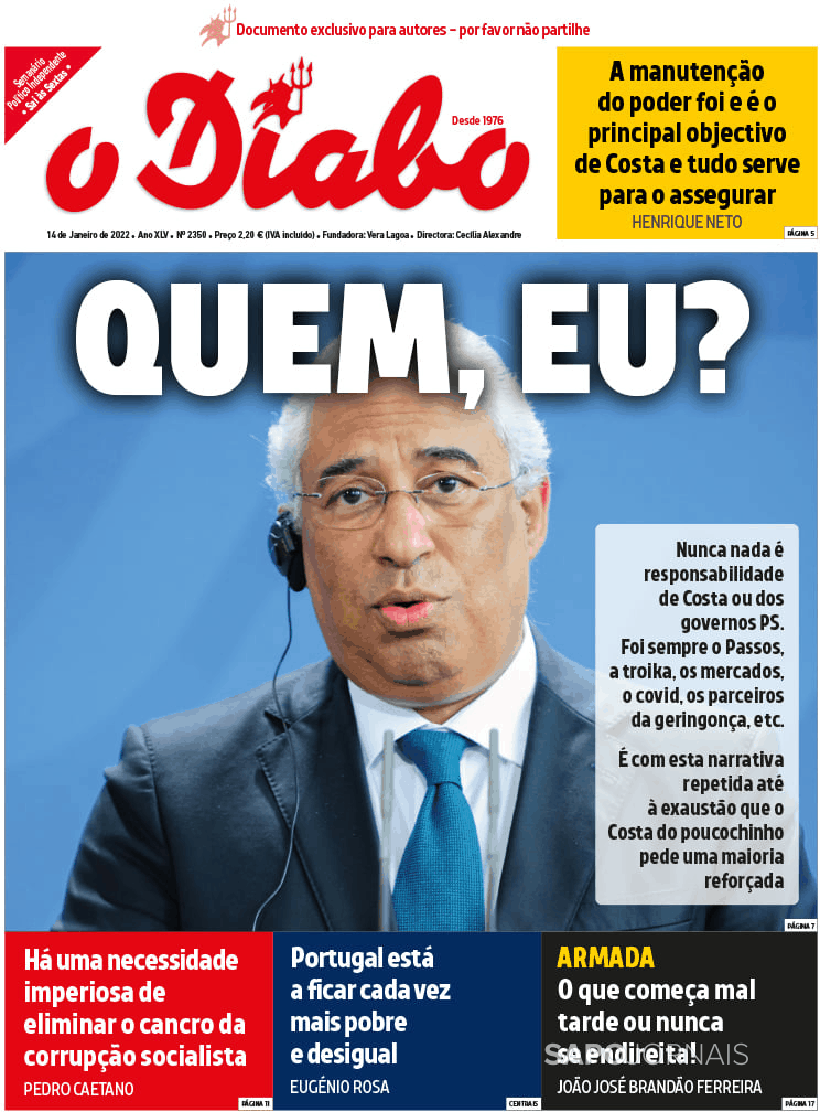 opinadouro's tweet photo. [Capa: O Diabo] #ODiabo https://t.co/9BTzaLT9xo