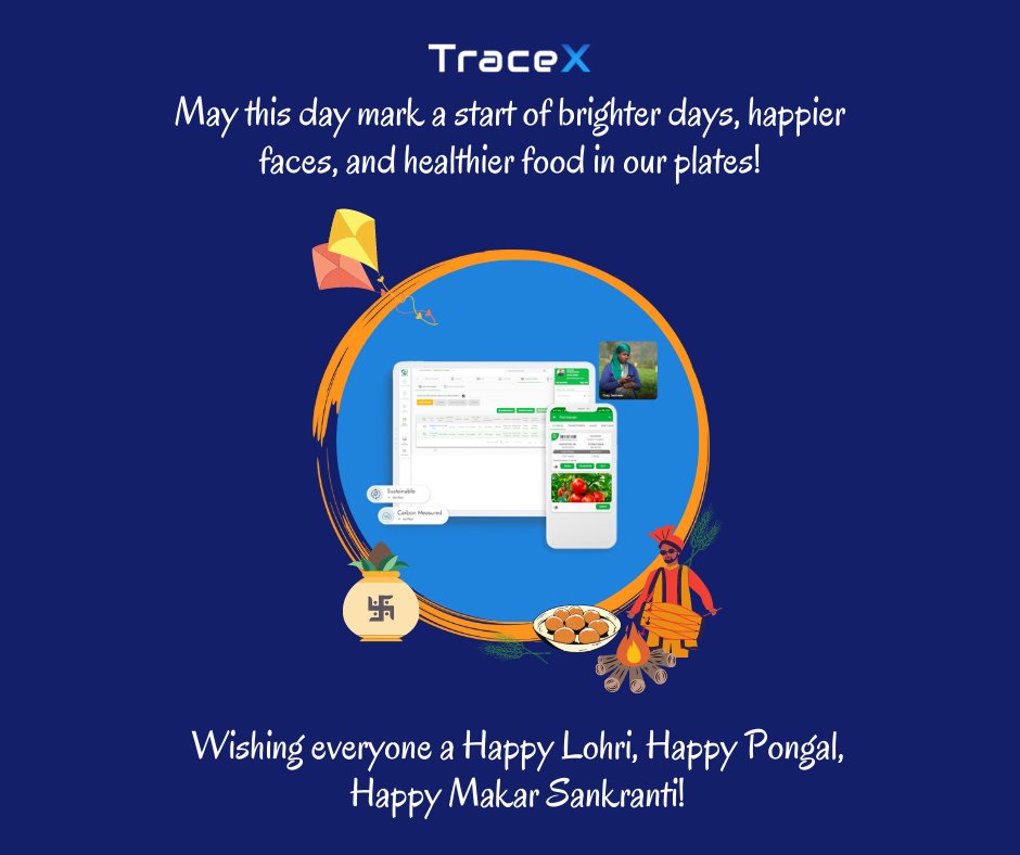 The beautiful season of Harvest brings a lot of joy and prosperity and is known to mark new beginnings. Let us usher in an era of #food traceability by building ethical and #sustainable food supply chains and #trustworthy brands!