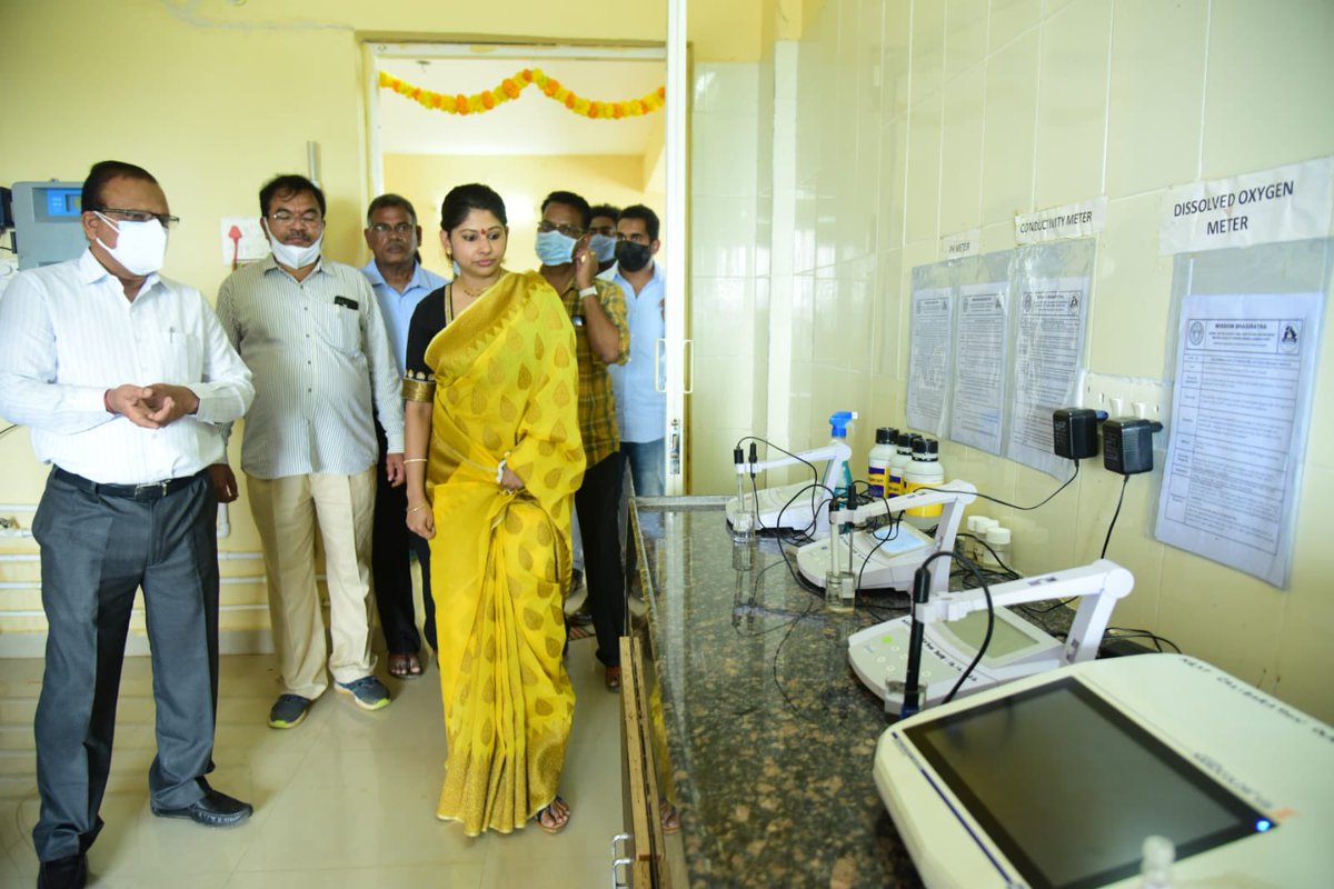 mb_telangana's tweet photo. Secretary to Honb’le CM &amp; Secretary to #MissionBhagiratha Smita Sabharwal madam visited 70 MLD Water Treatment Plant at Mucherla on 13.01.2022 and reviewed water supply situation.

@SmitaSabharwal @DayakarRao2019 https://t.co/N4JJBaAixR