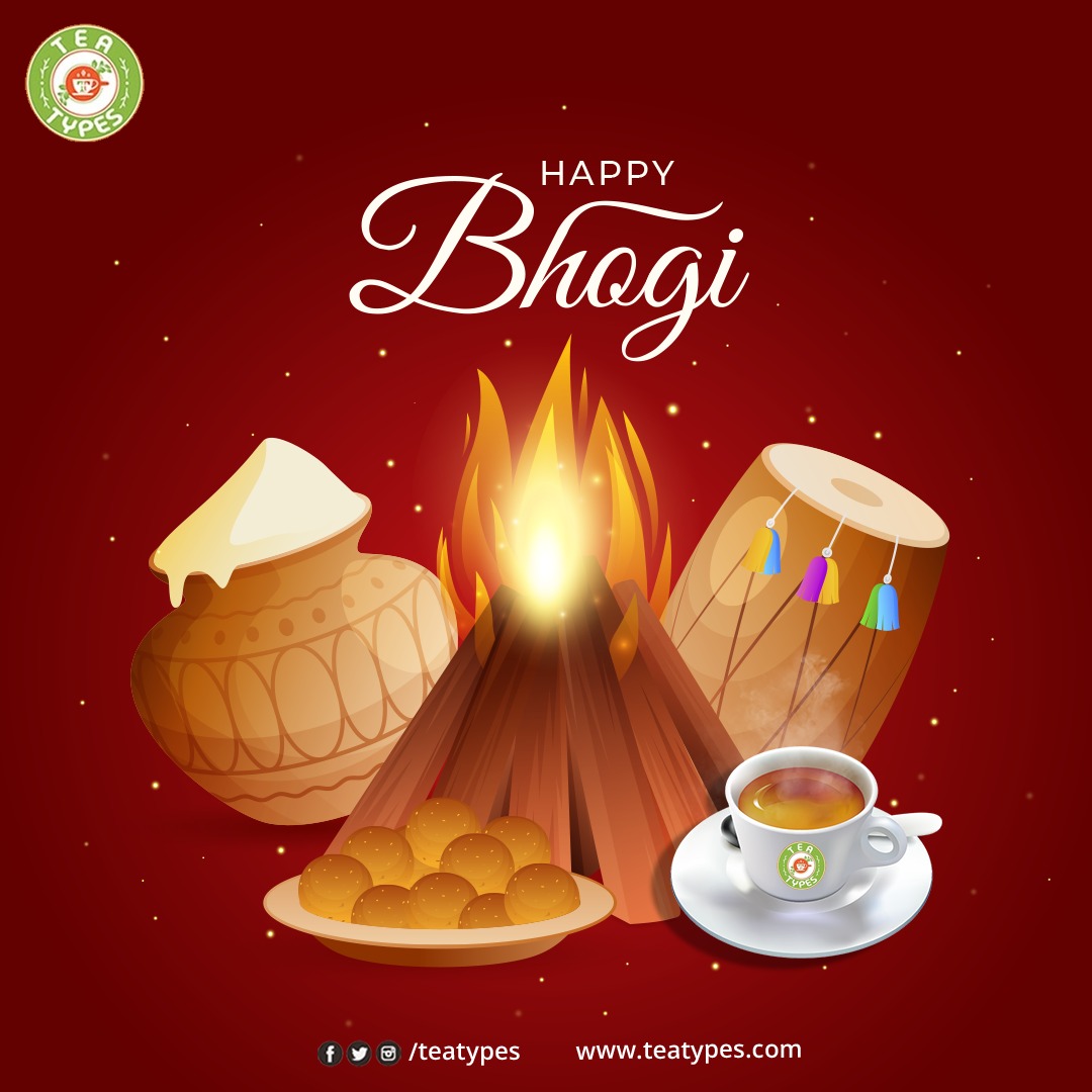 teatypes's tweet image. Rejoice in the Charm of Tradition and Celebrations. Have a Happy and Joyous Bhogi Pongal! #teatypes #happybhogi2022 #traditionalcelebrations