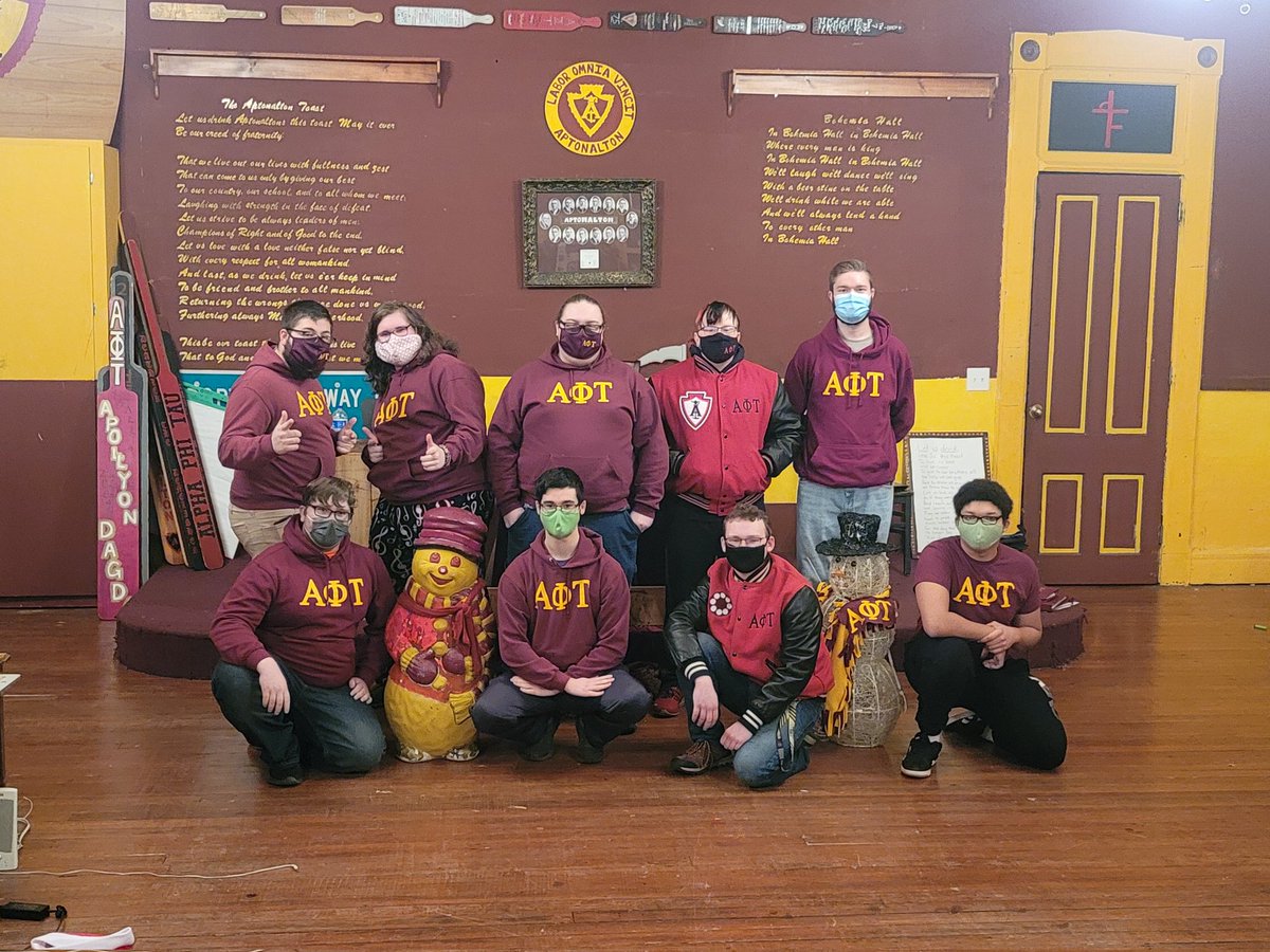 Spring 2022 traditional members. 
Top Row
Mr.Universe,Apollo,Jannnnnnnnnnus, Cable,Toad

Bottom Row
BMO,Cyclops,Megamind,Kluex

Not pictured:
Havok