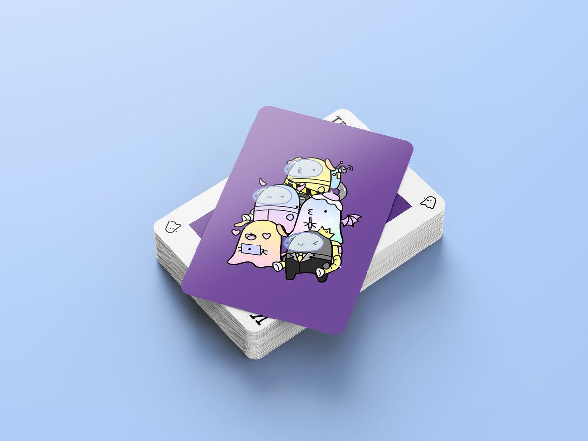TotallyTaro's tweet photo. peek-a-boo playing card mock-ups 👻👻

@PeekABooGameNFT https://t.co/Y5dHOskHHB