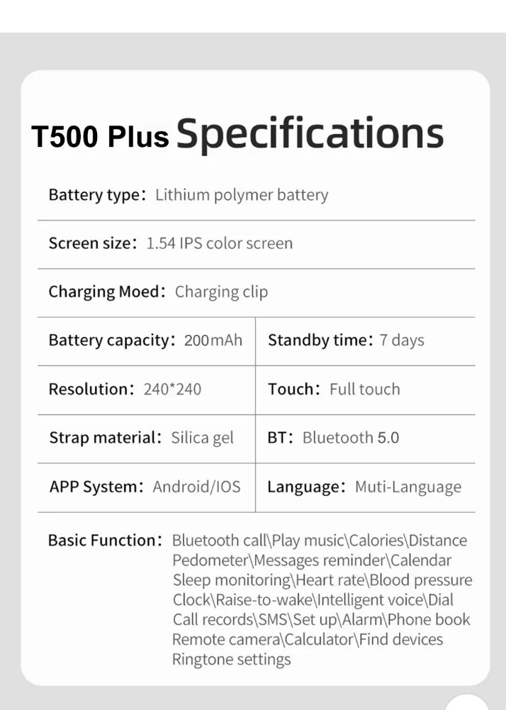 BRAND NEW T500 PLUS SMARTWATCH FOR ₦8000 ONLY...... LOCATION : OSOGBO