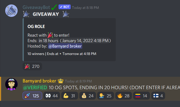 BarnyardNft's tweet photo. FREE #SolanaNFTs  MINT JANUARY 16

We are giving away 10 spots to our CLOSED AND EXCLUSIVE WHITELIST in:

https://t.co/xC7I9ZXYRJ

#SolanaNFTs #Solana #P2E https://t.co/830jtMqw40