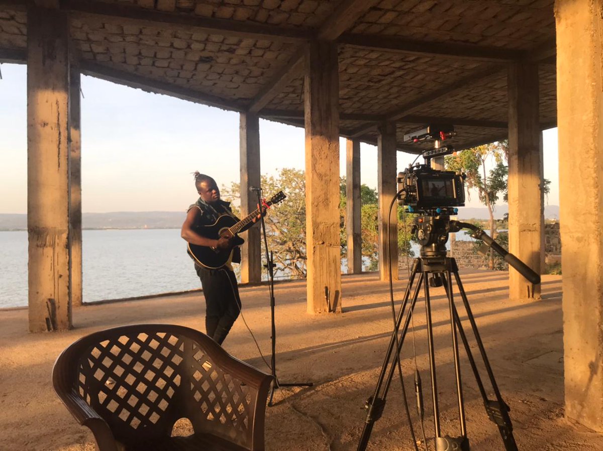 MakeMusicDayKE's tweet photo. Mic check #apesi is about to turn up this 20th for @MakeMusicDayUK live streaming from Kenya. Everyday is a make music day in Kenya. https://t.co/nWPjQD7G4p