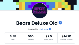 bekircagricelik's tweet photo. Fun fact: I was one of the very first people to mint @bears_deluxe for 0.01ETH by @pixelmagenft on @opensea... I minted 35 bears including many rares!🧸

guess what I did next?? I sold all of them around 0.2 ETH level over the next day, before the community even formed... https://t.co/Q8ALmsGDWH